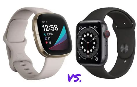 smartwatch vs apple watch|fitbit smartwatch vs apple watch.